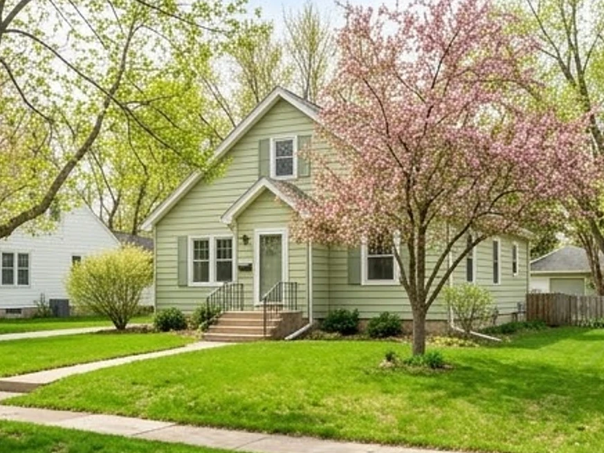 Mason City area home, spring: residential inspection in Garner, IA