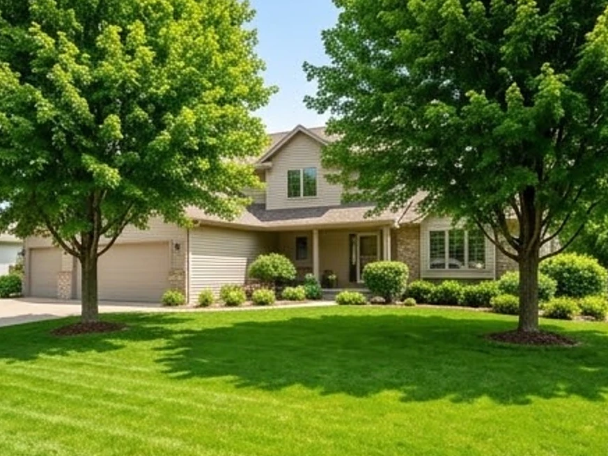 Mason City area home, summer: residential inspection in Emmetsburg, IA